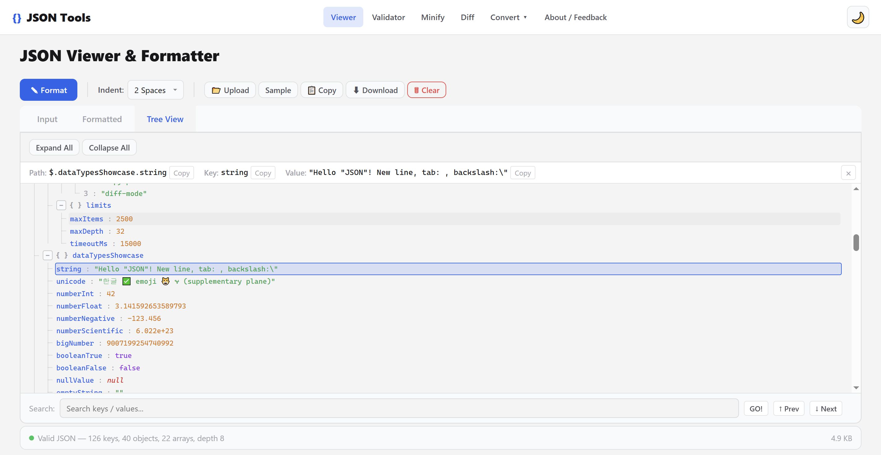 JSON Tools gallery image
