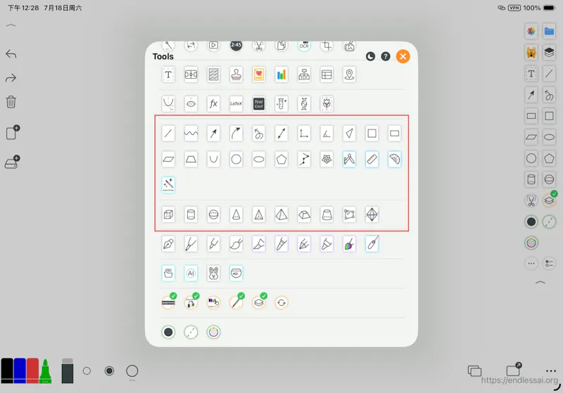 Whiteboard screenshot 3