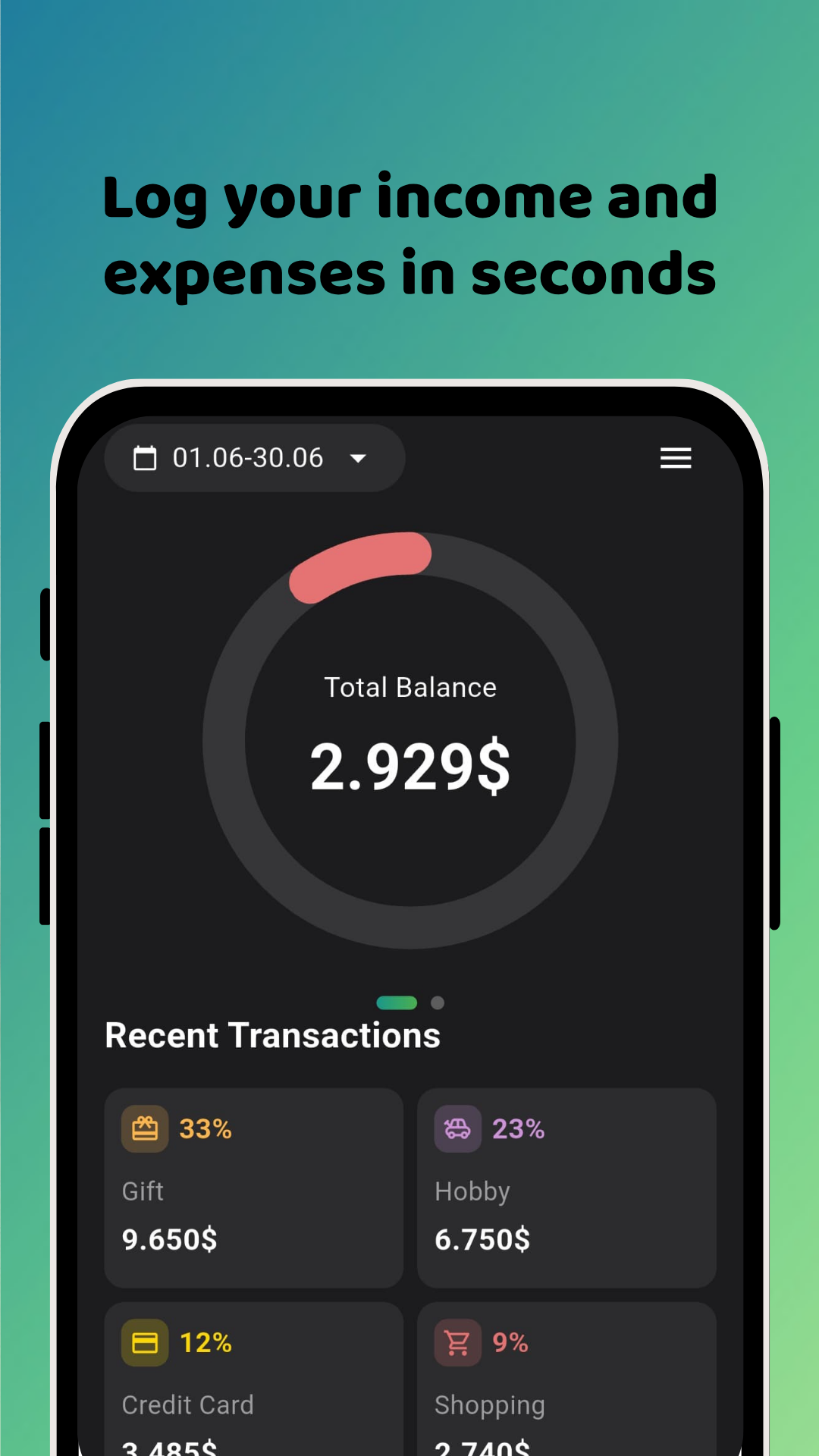 Finance Tracker  gallery image