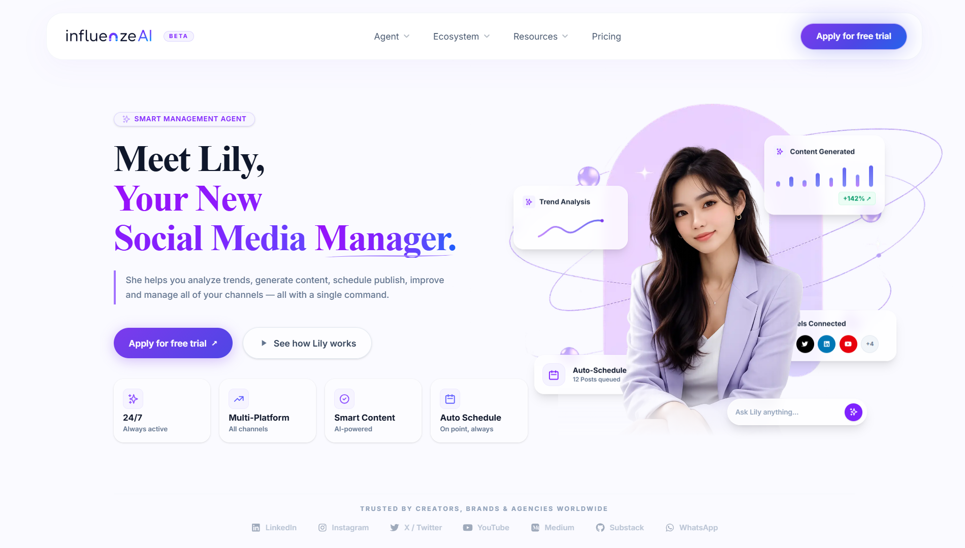InfluenzeAI gallery image