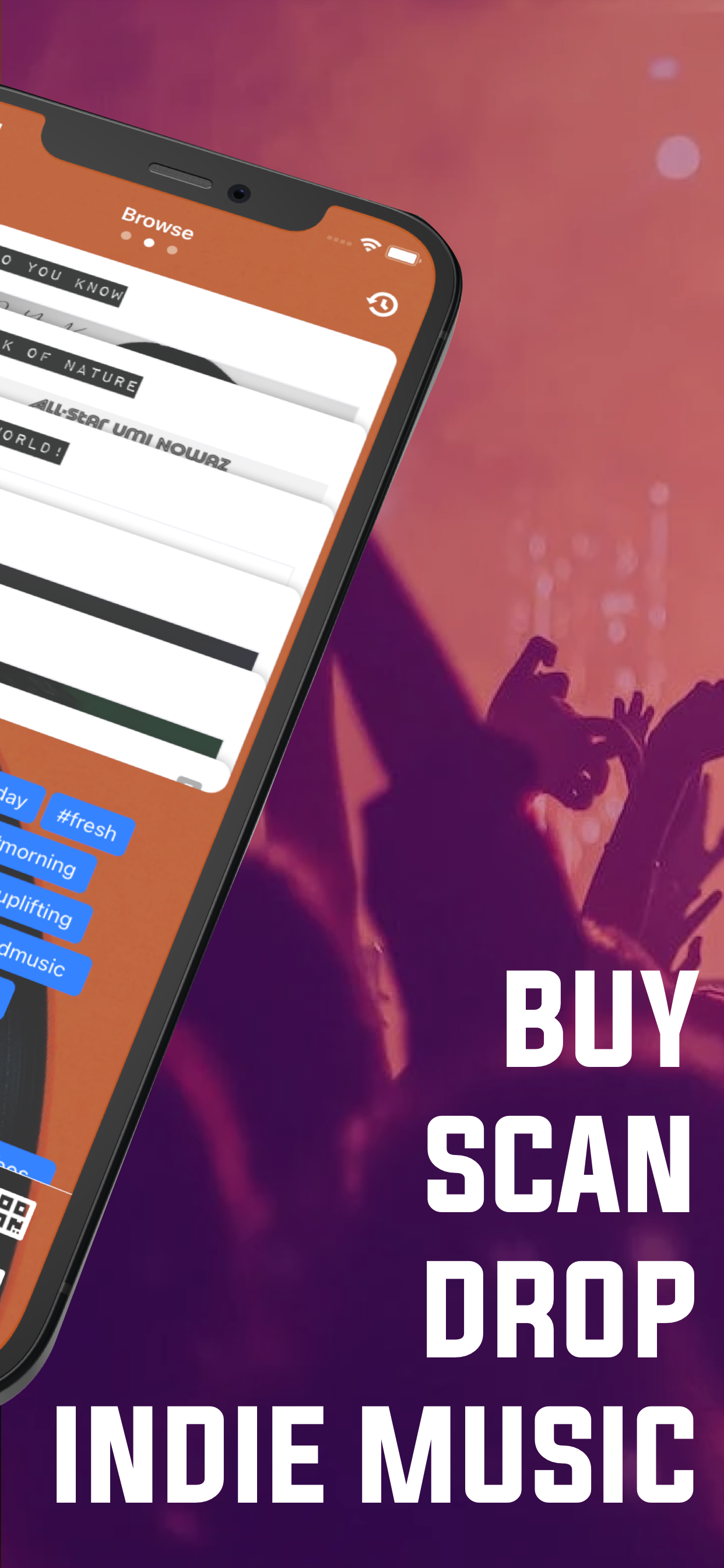 Songdrop - La música nos conecta - música, independiente, iOS, aplicación media 2