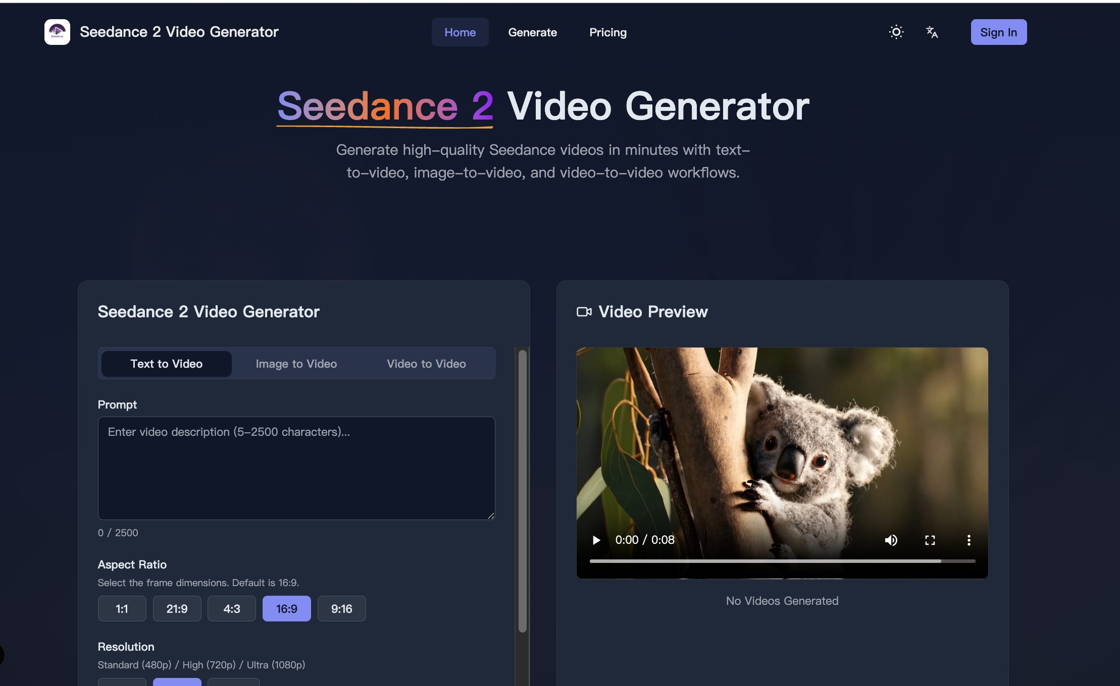 Seedance 2 gallery image