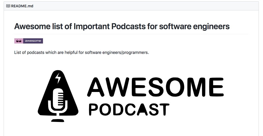 Awesome Podcasts gallery image