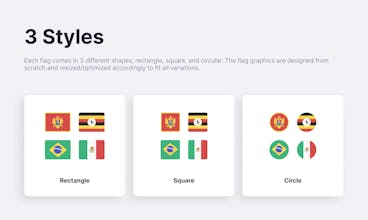 Mundo — Premium Flags Icon Set gallery image