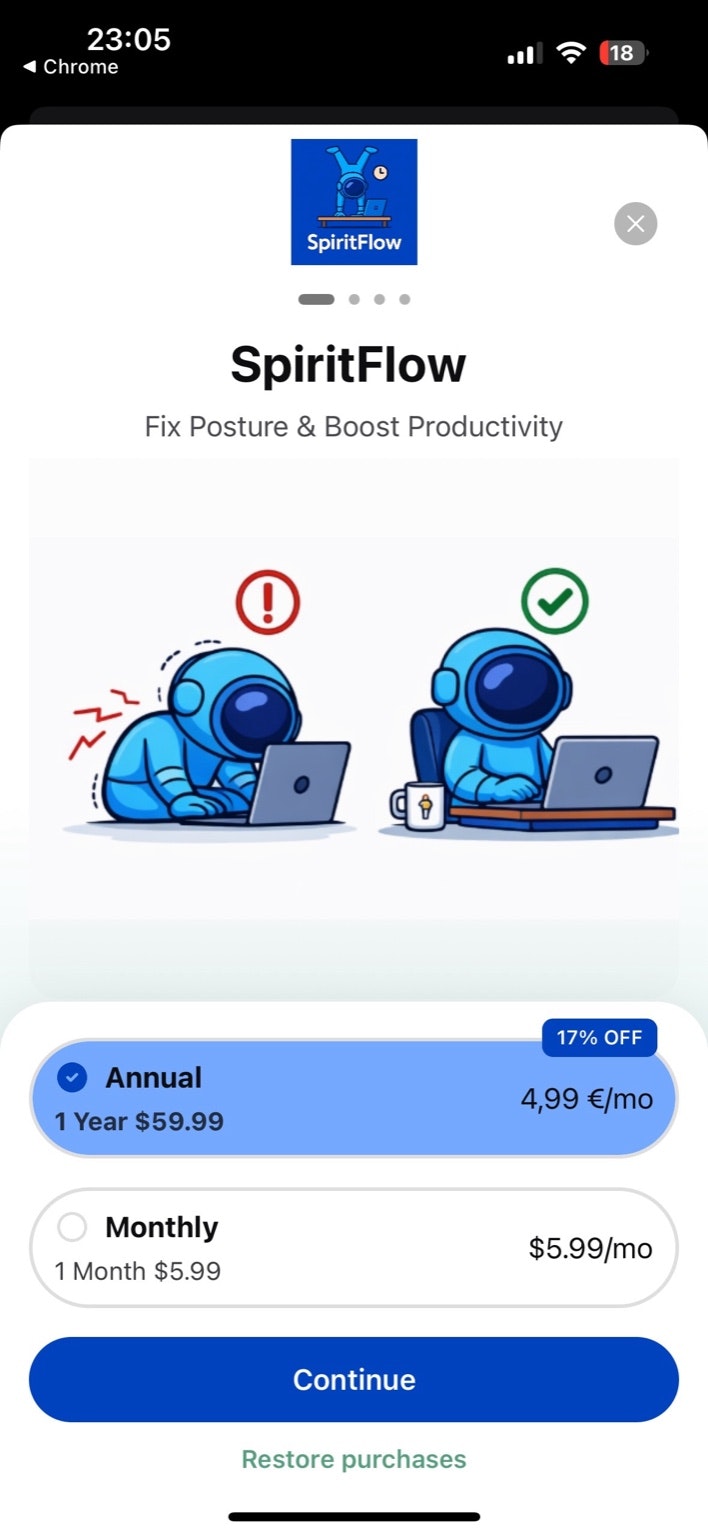 SpiritFlow – Focus break companion gallery image