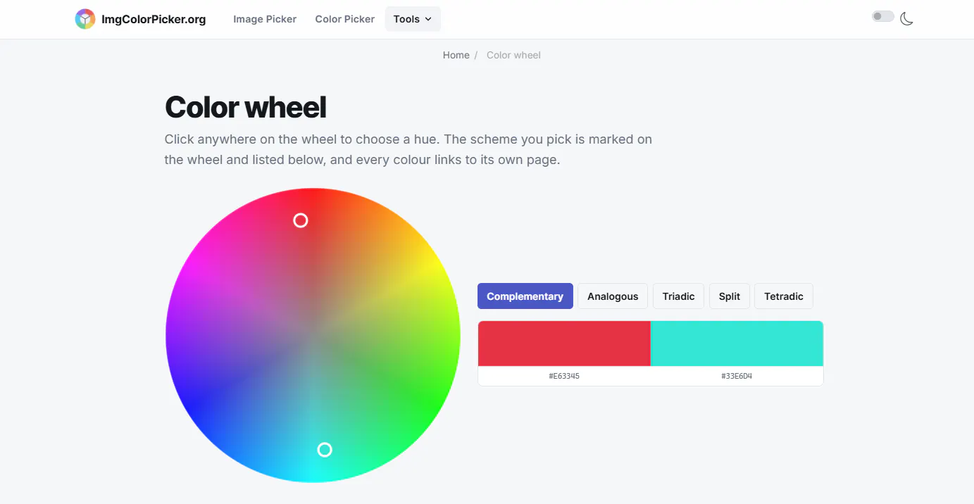 ImgColorPicker.org gallery image