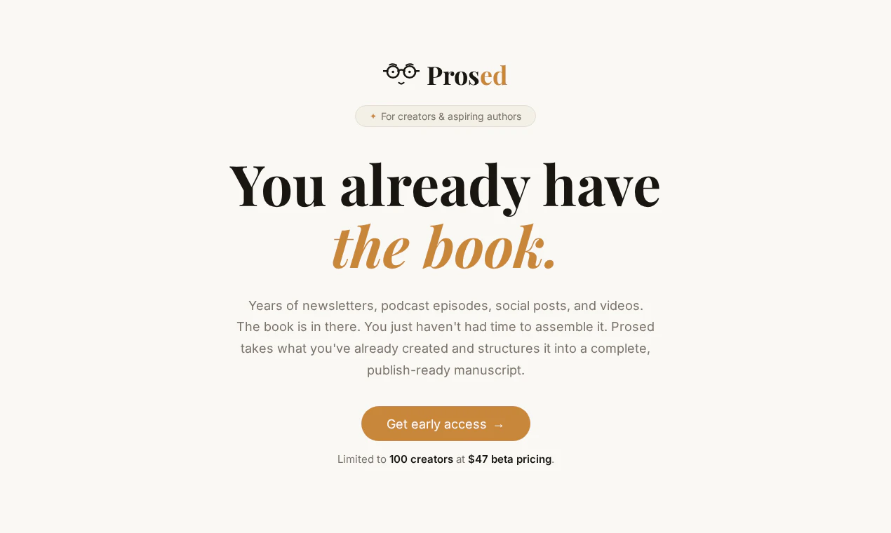 Prosed