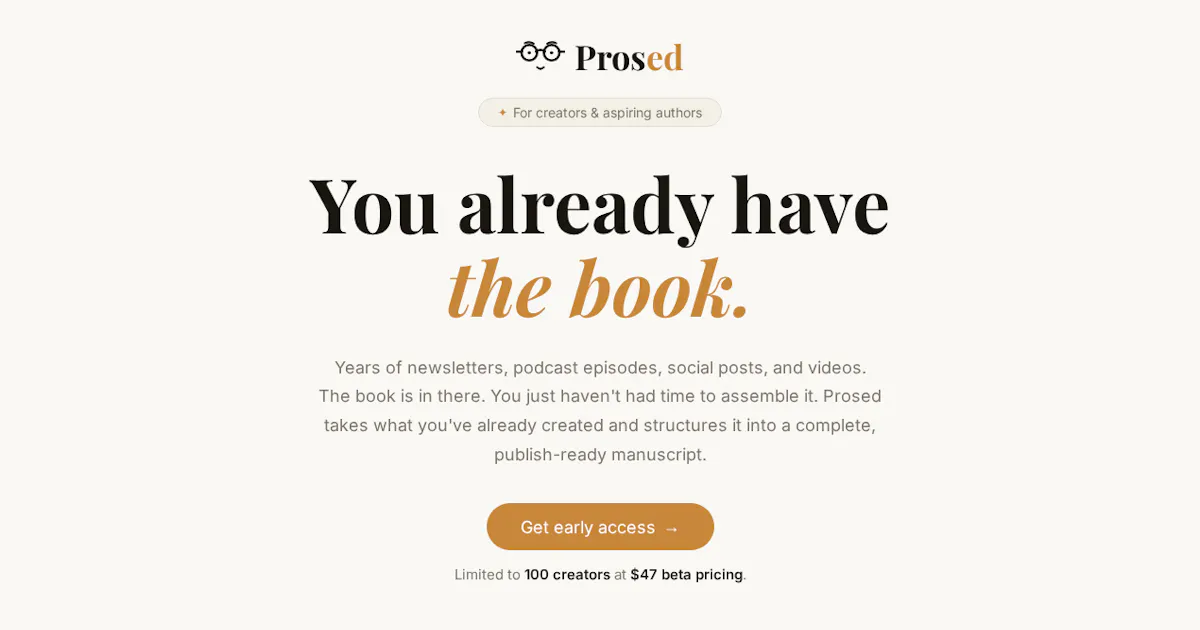 Prosed