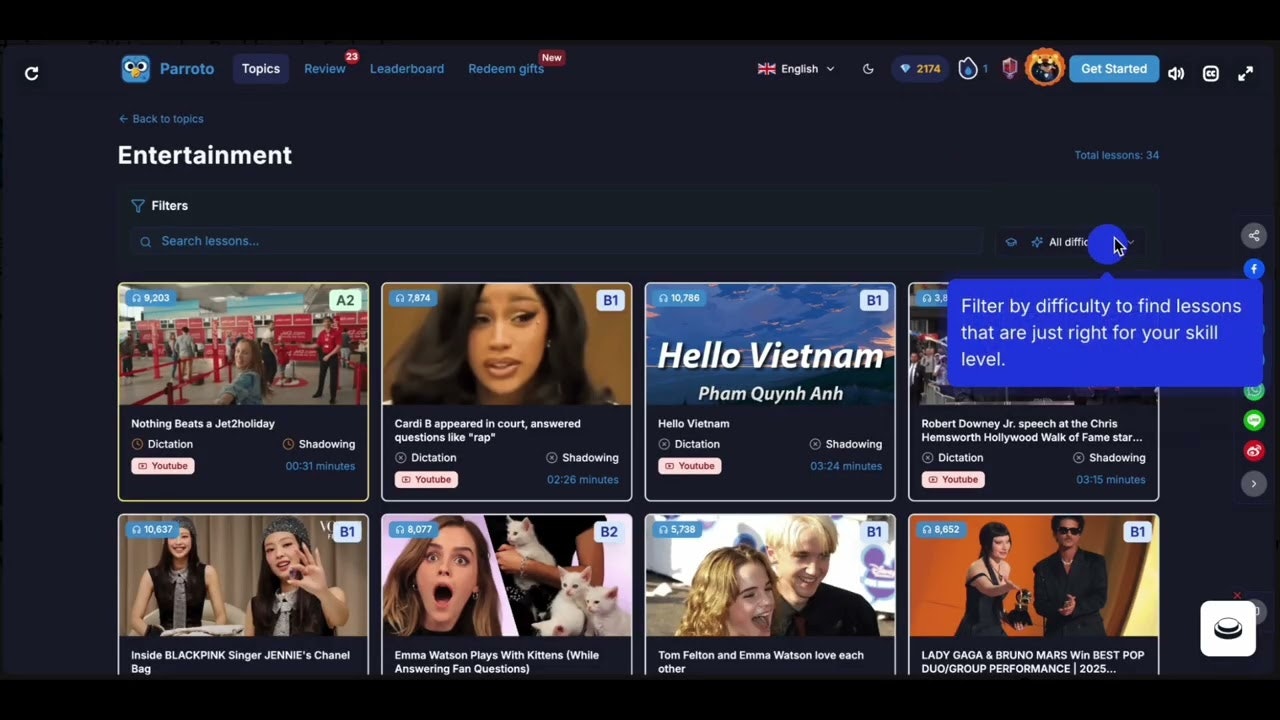 Parroto - Dictation & Shadowing gallery image