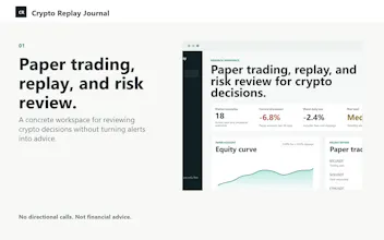Crypto Replay Journal gallery image