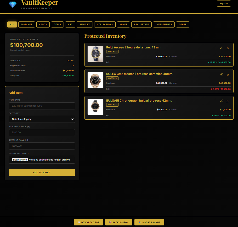 VaultKeeper gallery image