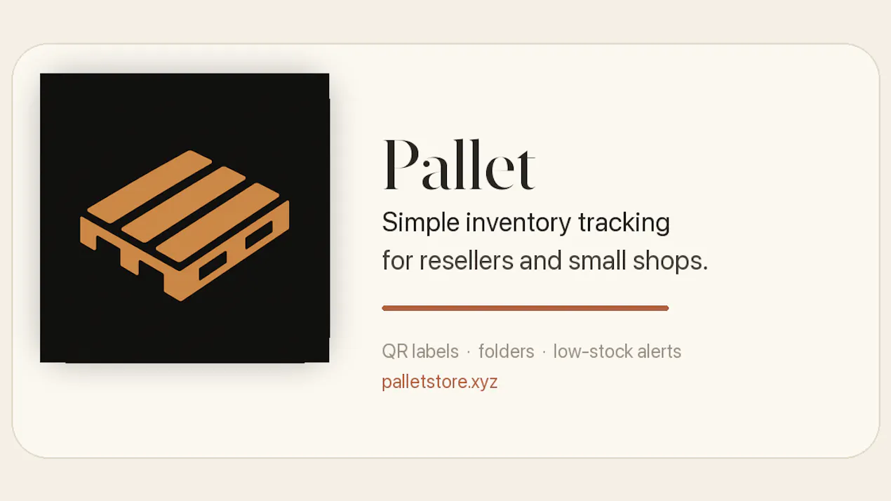 Pallet product