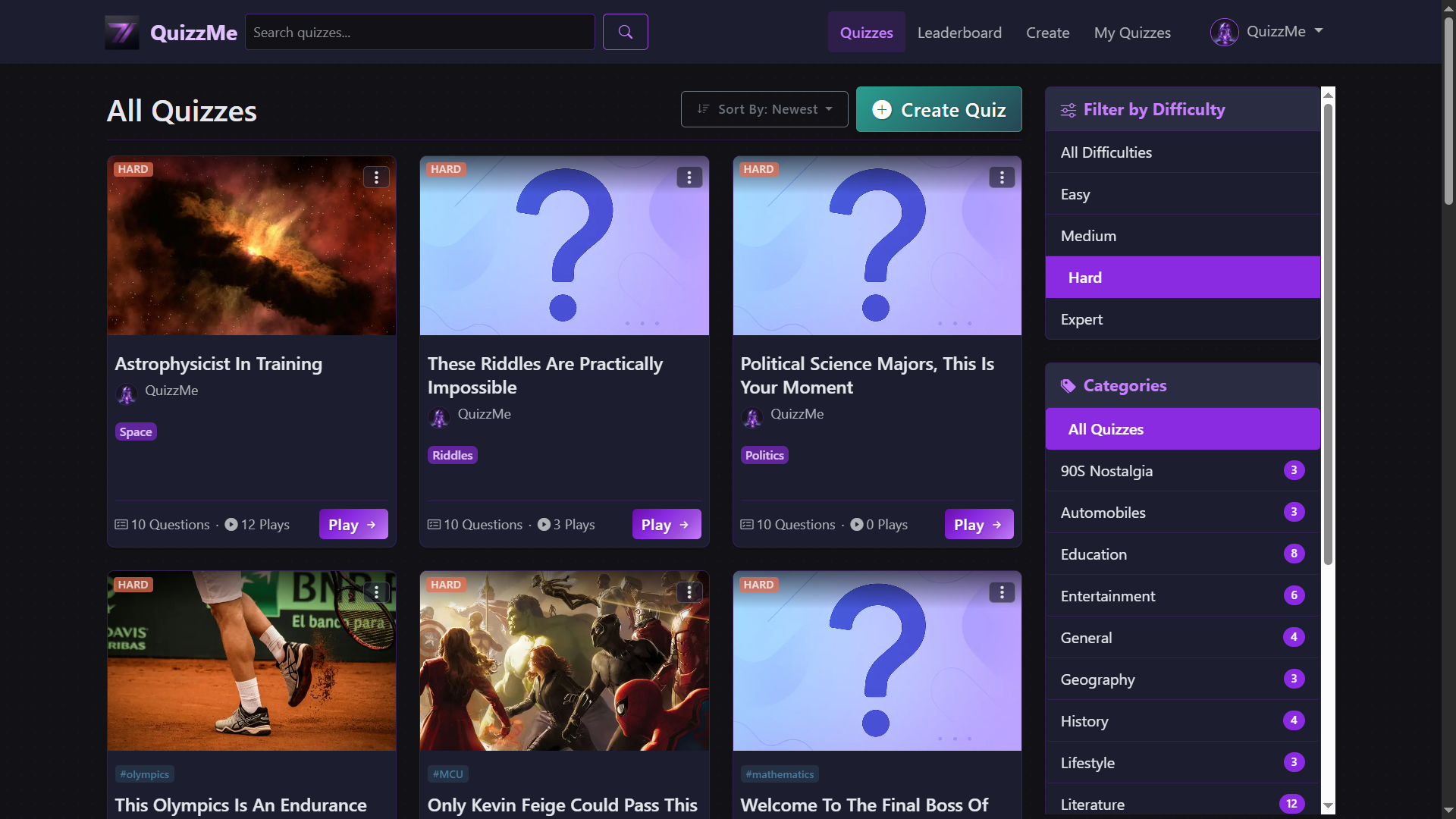 QuizzMe gallery image