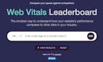 Web Vitals Leaderboard image