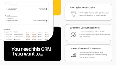 CRM Elite / Starter - Notion Template gallery image