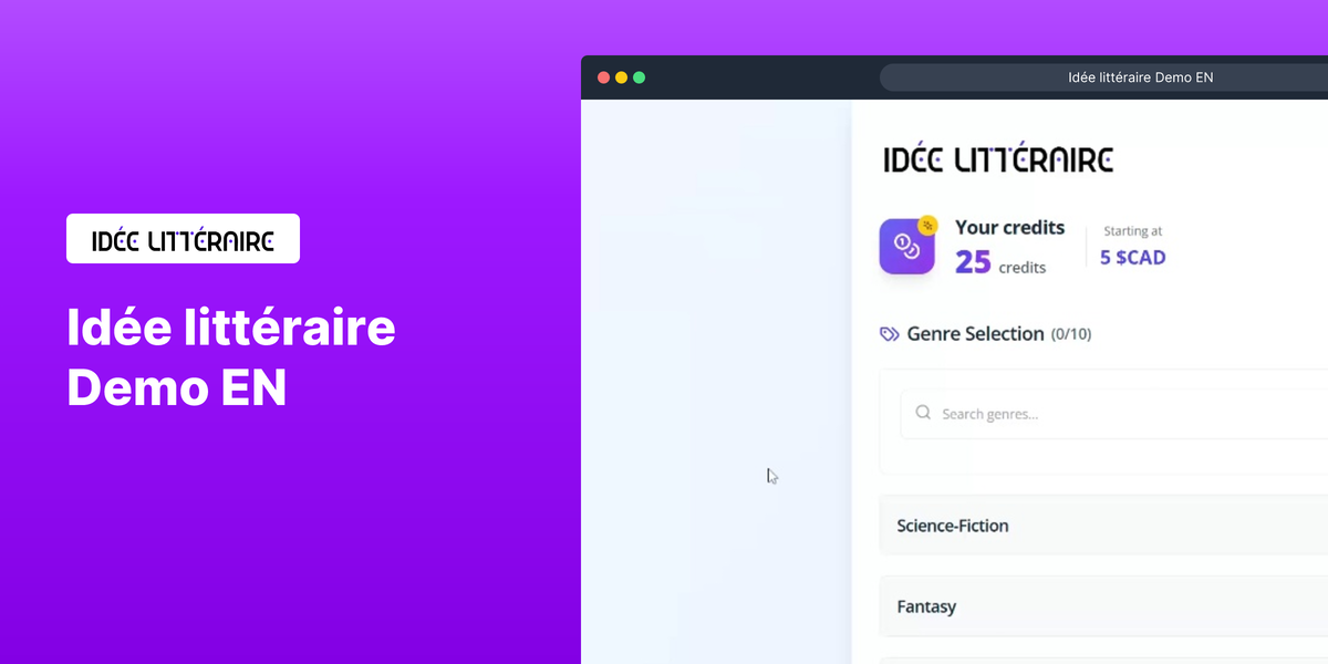 Idée littéraire gallery image