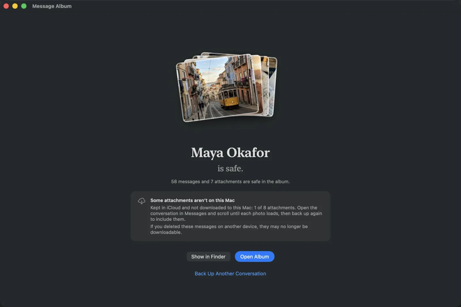 Message Album screenshot 3