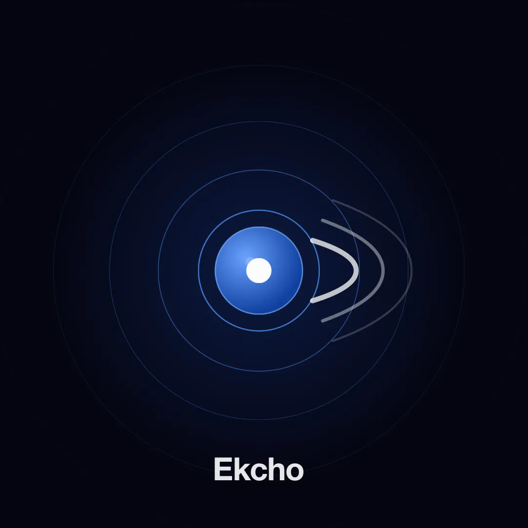 Ekcho 제품 배너