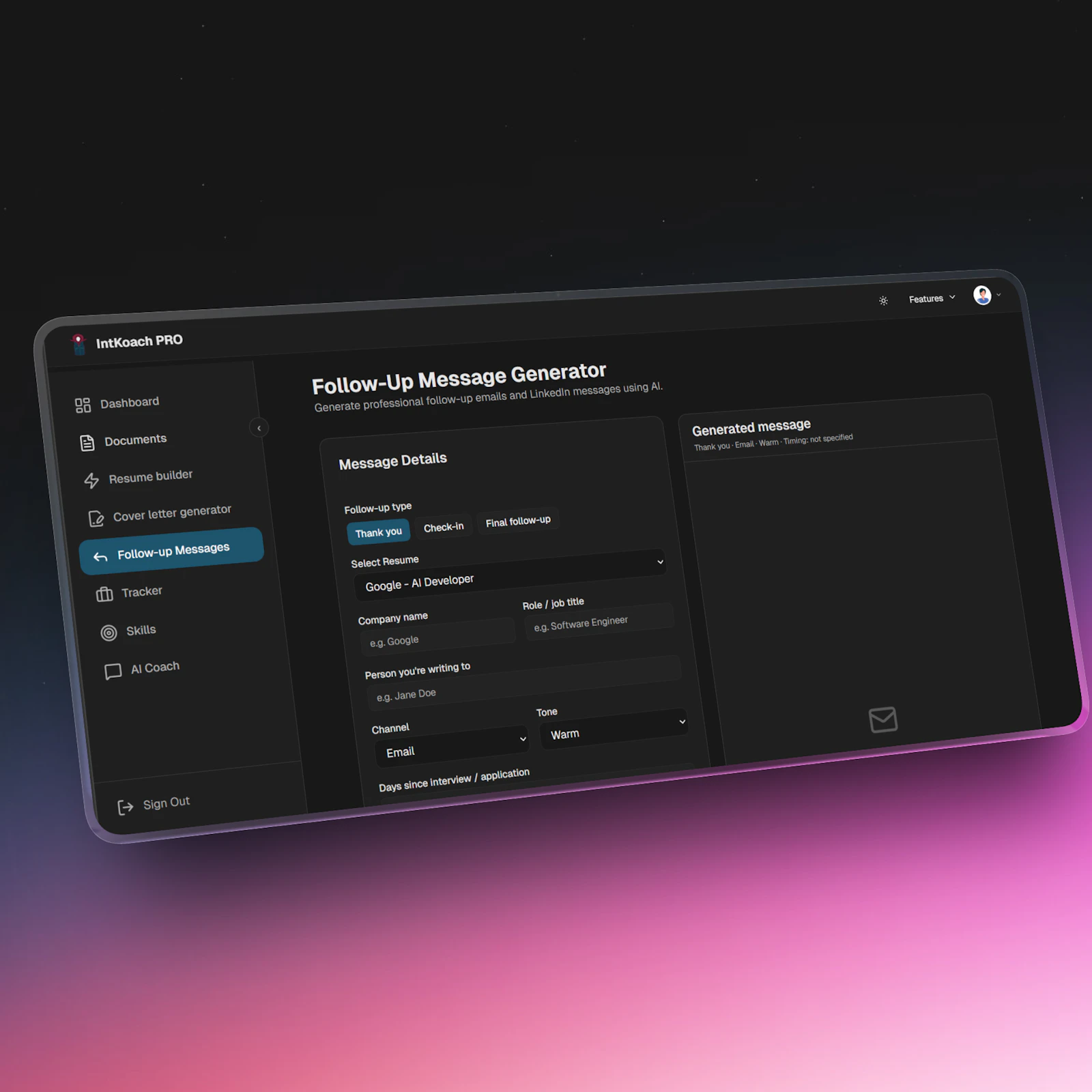 IntKoach screenshot 5
