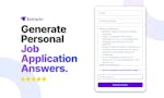Job Application Answer Generator image