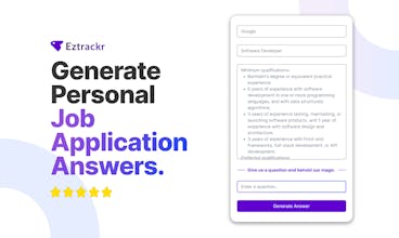 Job Application Answer Generator gallery image