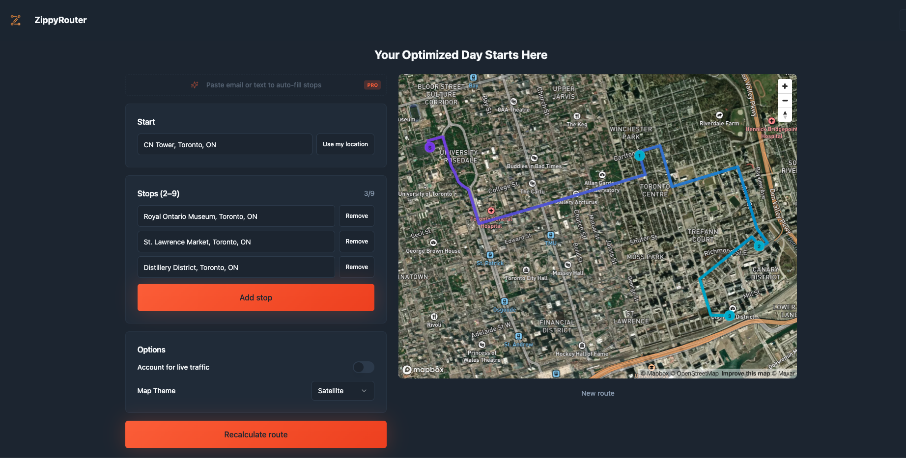 Zippy - Main product screenshot demonstrating key features and user interface