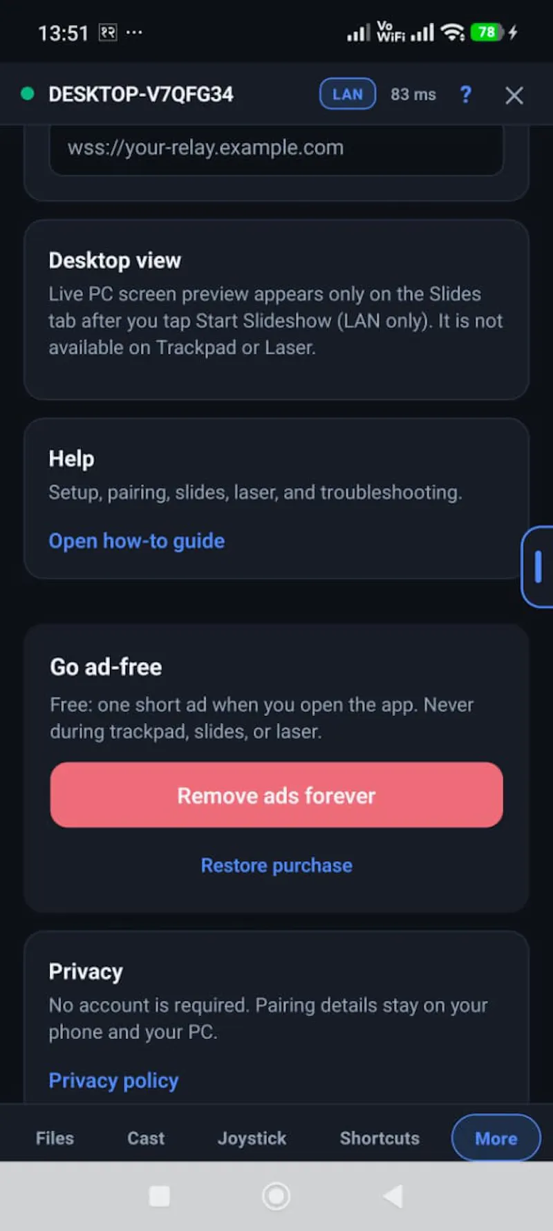 Airpoint: Presenter, Trackpad & manymore screenshot 26