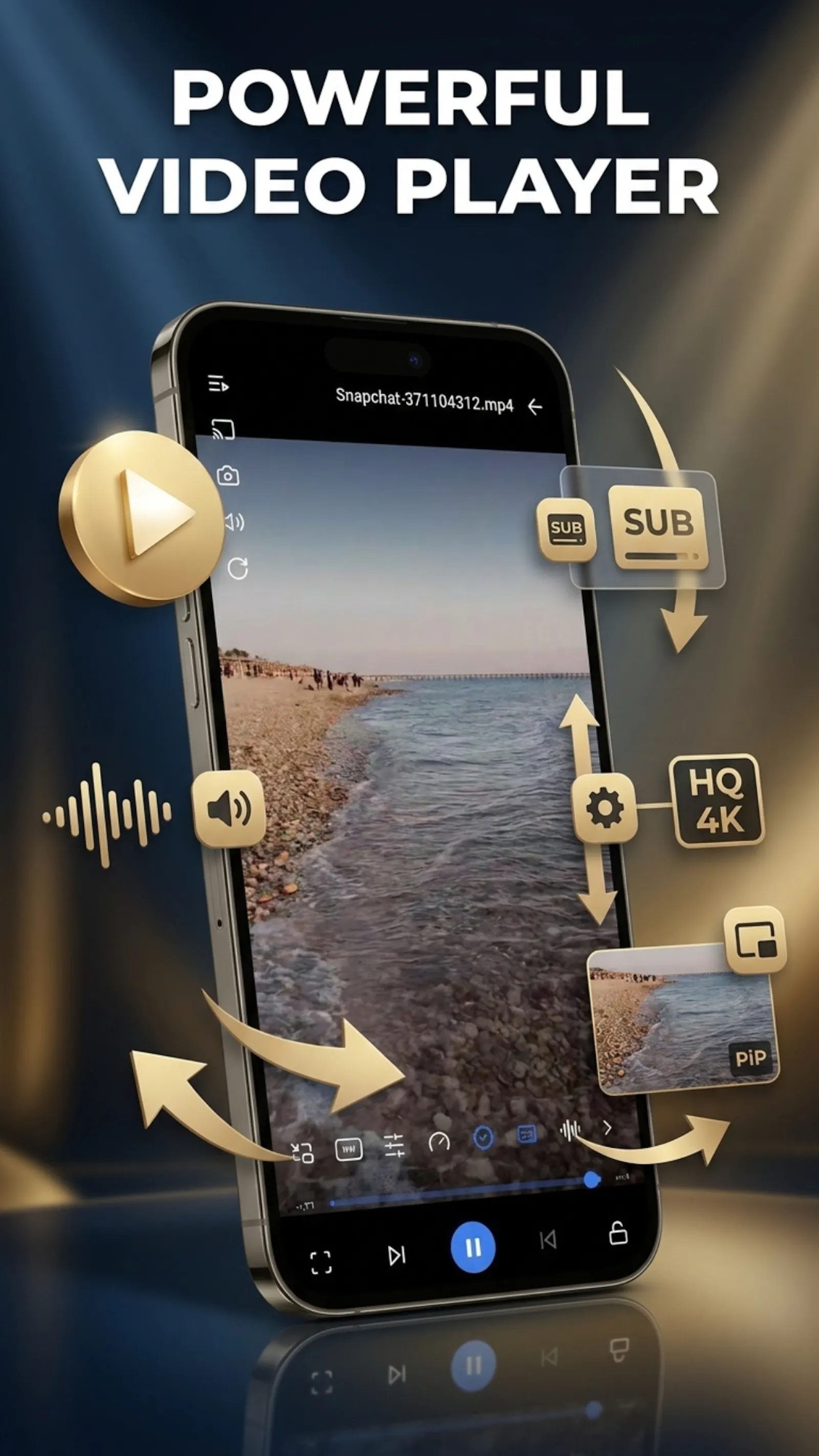 Potpro player - video, mp3,m3u screenshot 6