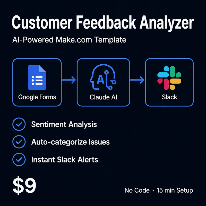 Customer Feedback Analyzer screenshot 1