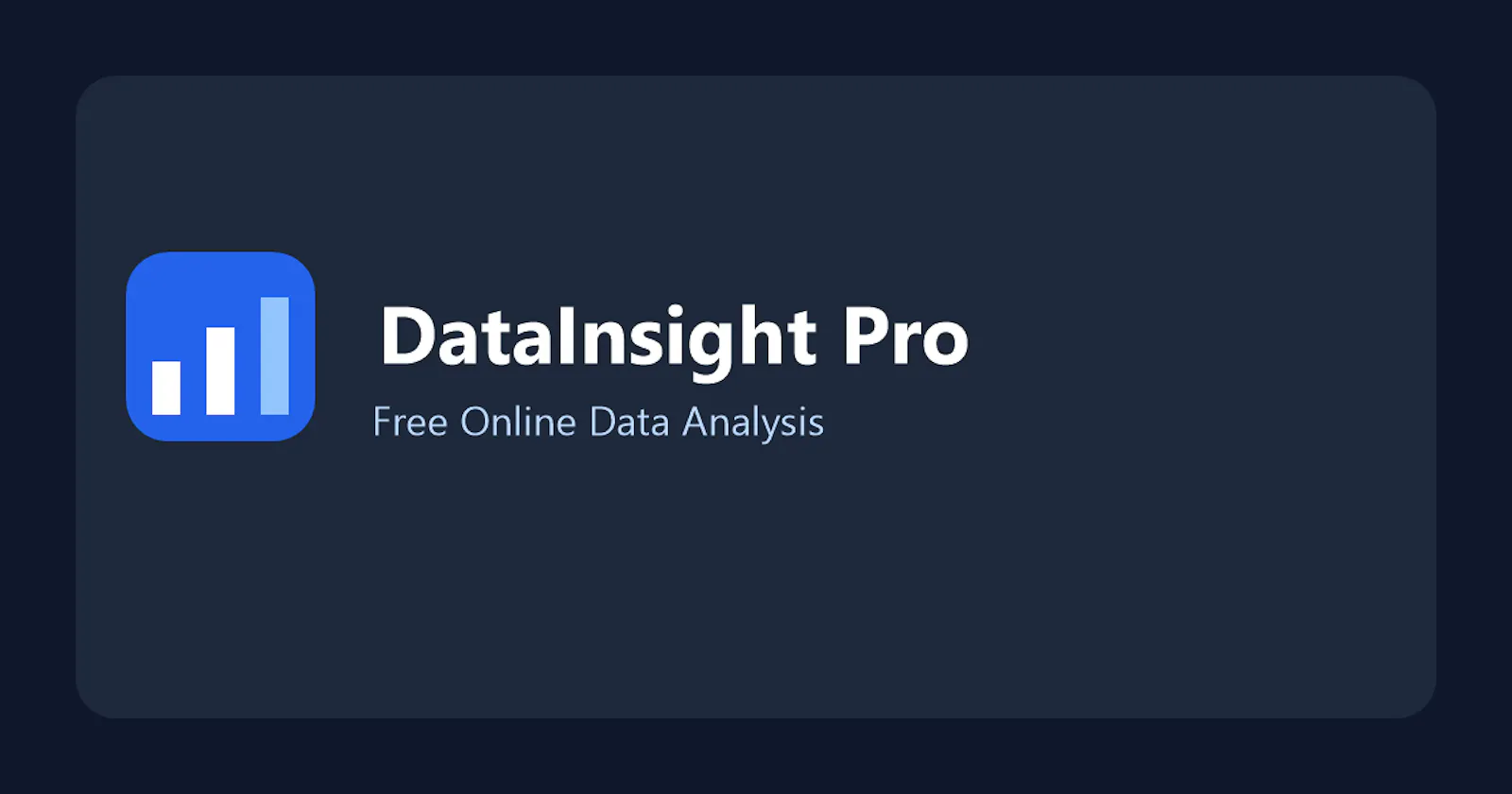 DataInsight Pro screenshot 1