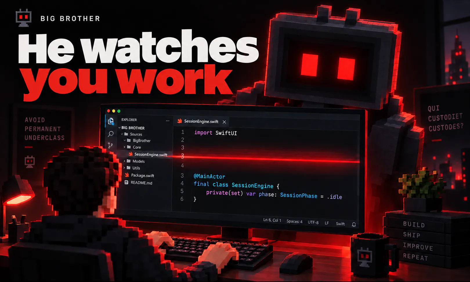 Big Brother: AI watches you work screenshot