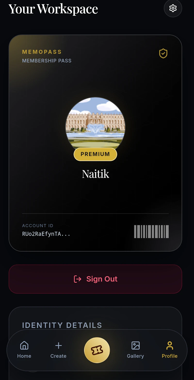 MemoPass screenshot 3