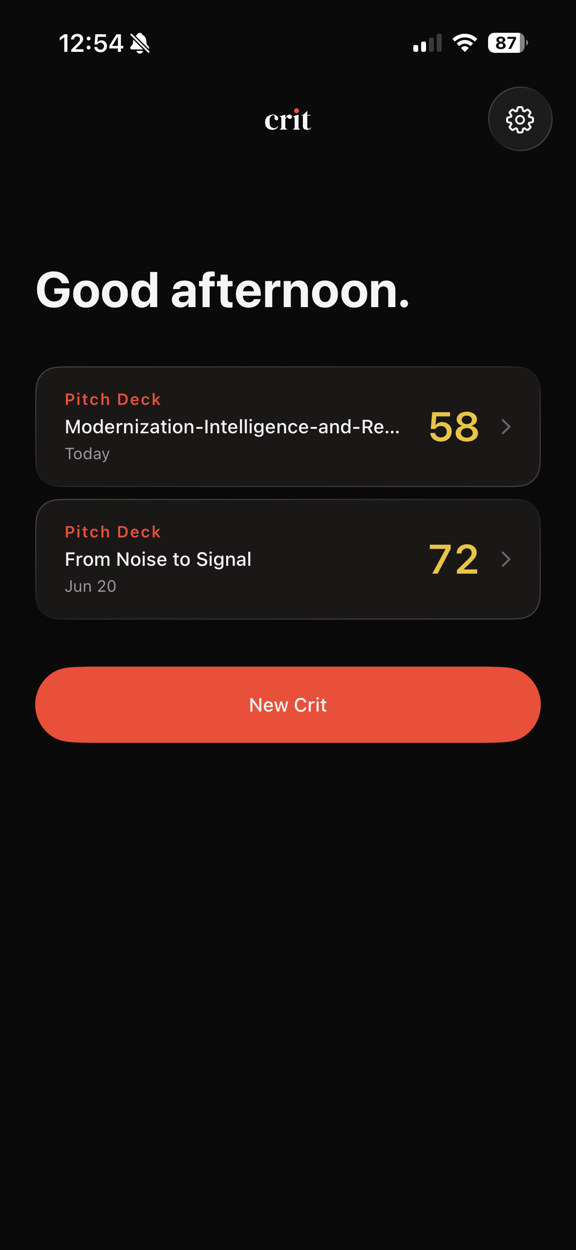 Crit: AI Design Advisor gallery image