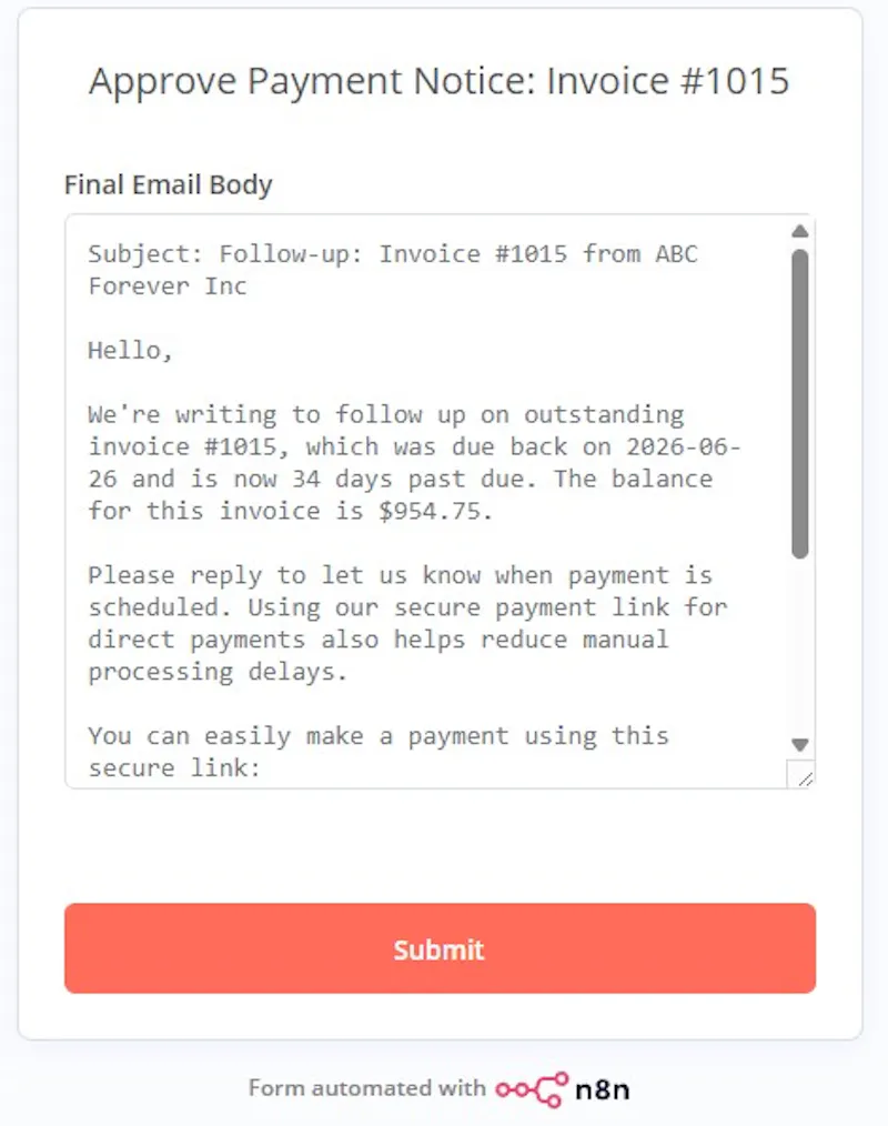 AutomateNow AR Escalation Engine screenshot 4