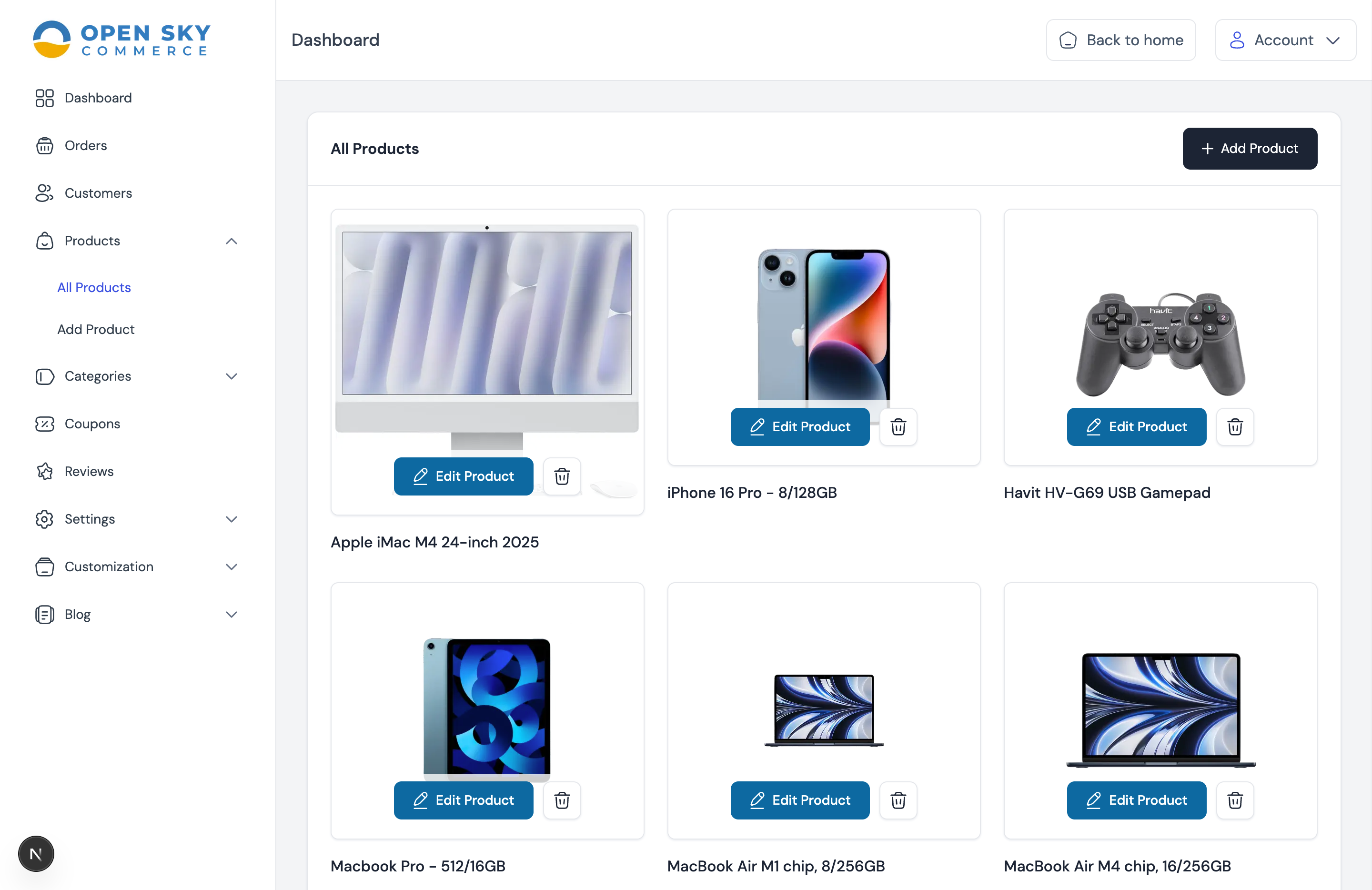 Open Sky Commerce gallery image