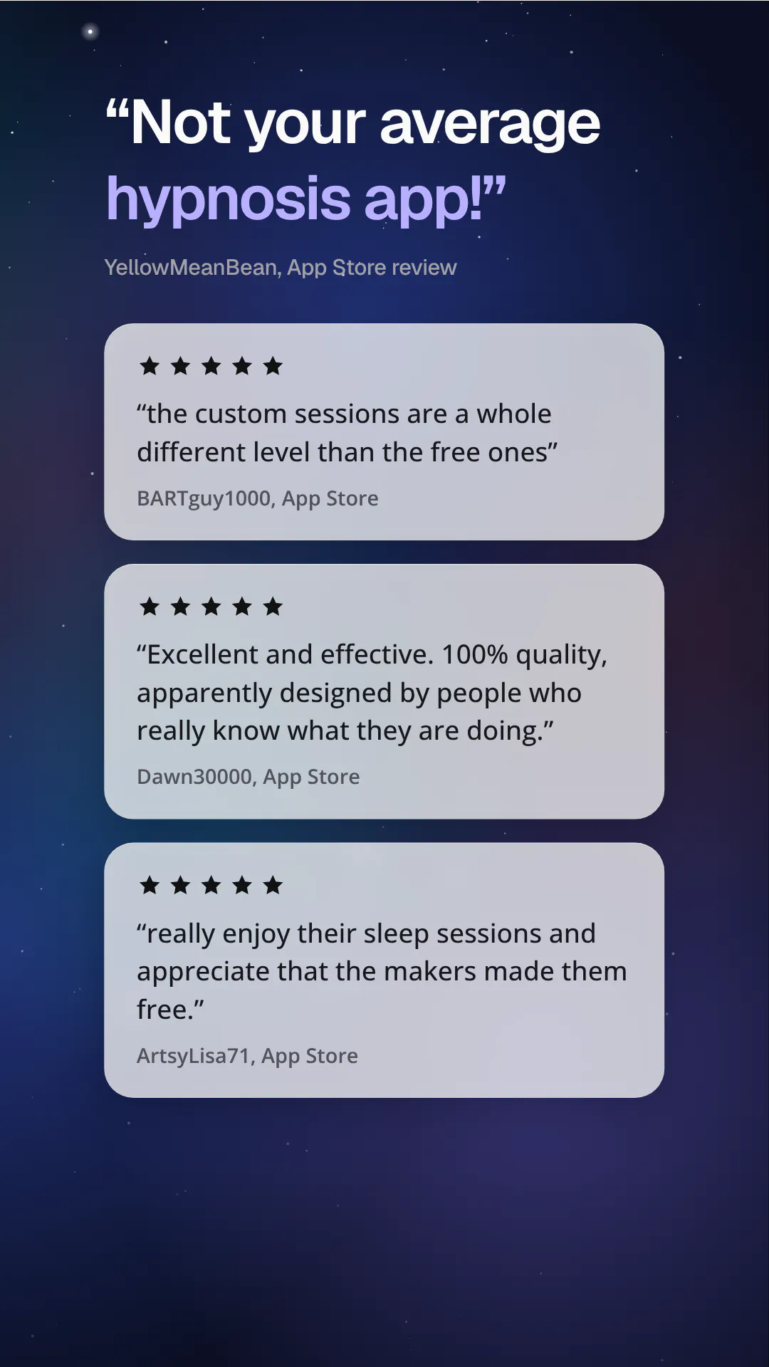 Hypnova: AI Hypnosis & Sleep gallery image