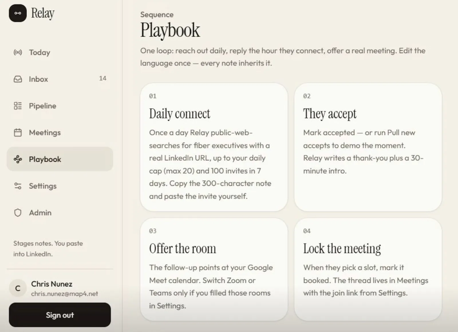 Relay screenshot 2