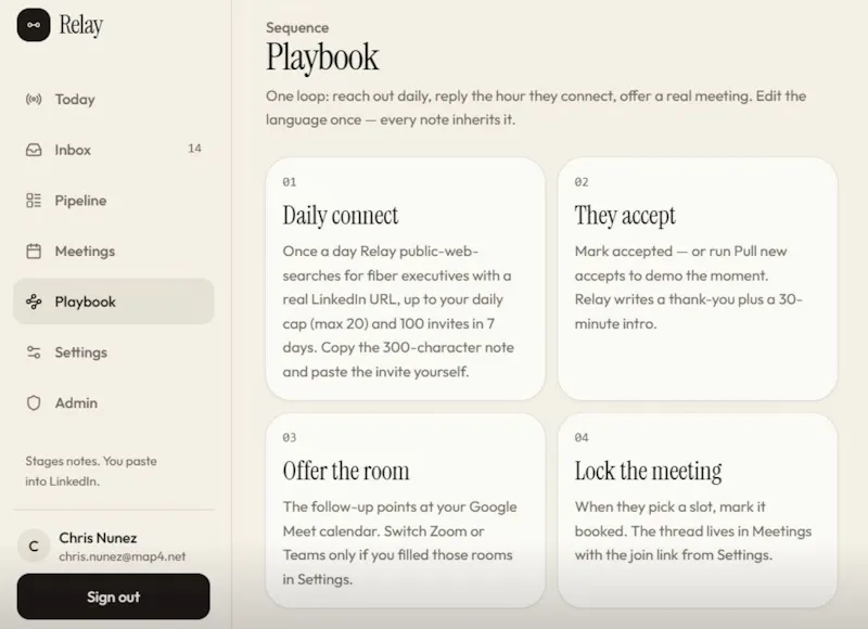 Relay screenshot 2