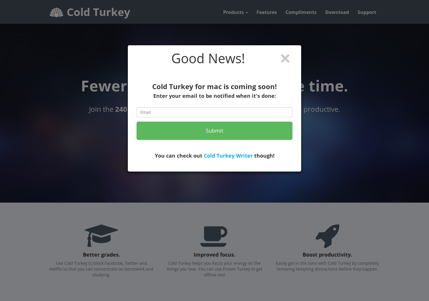 is cold turkey software safe