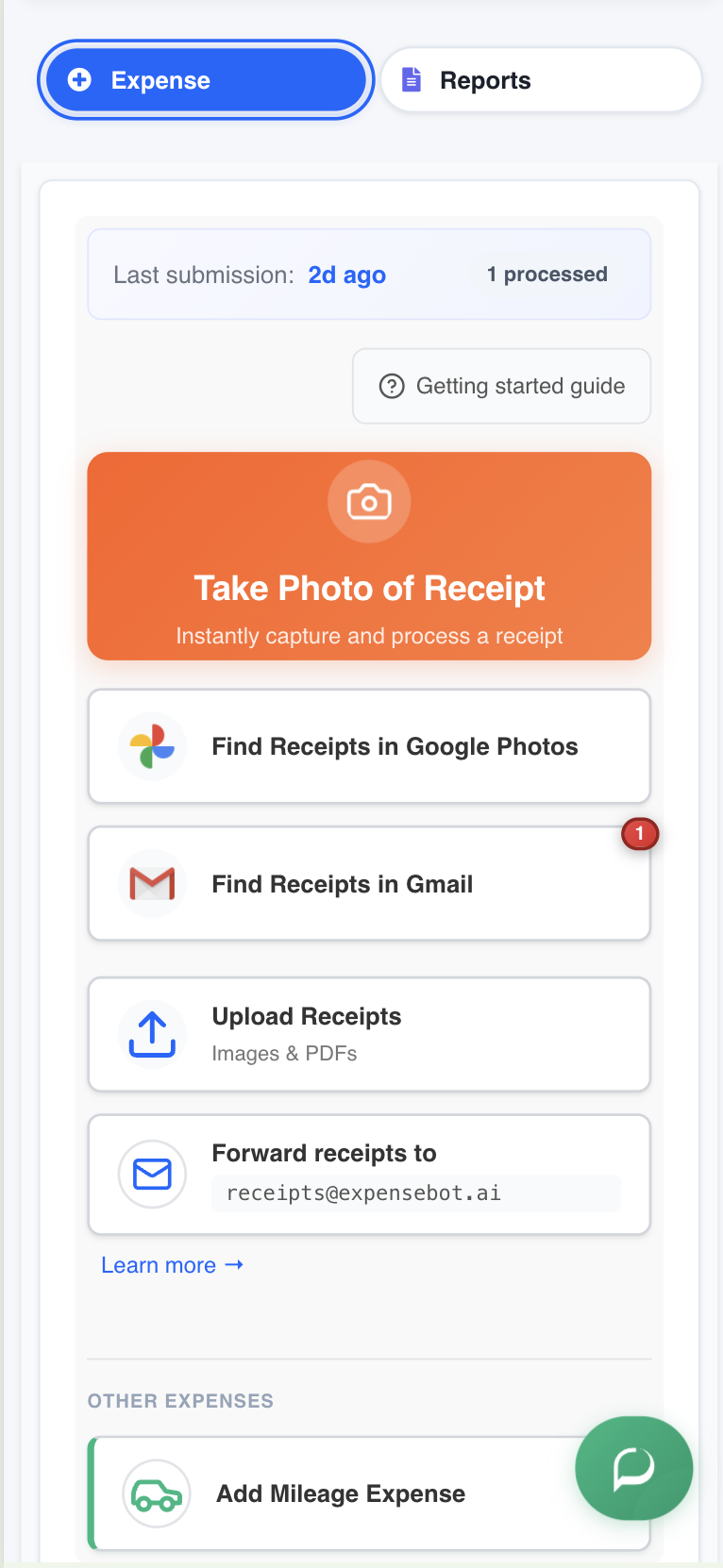 ExpenseBot gallery image