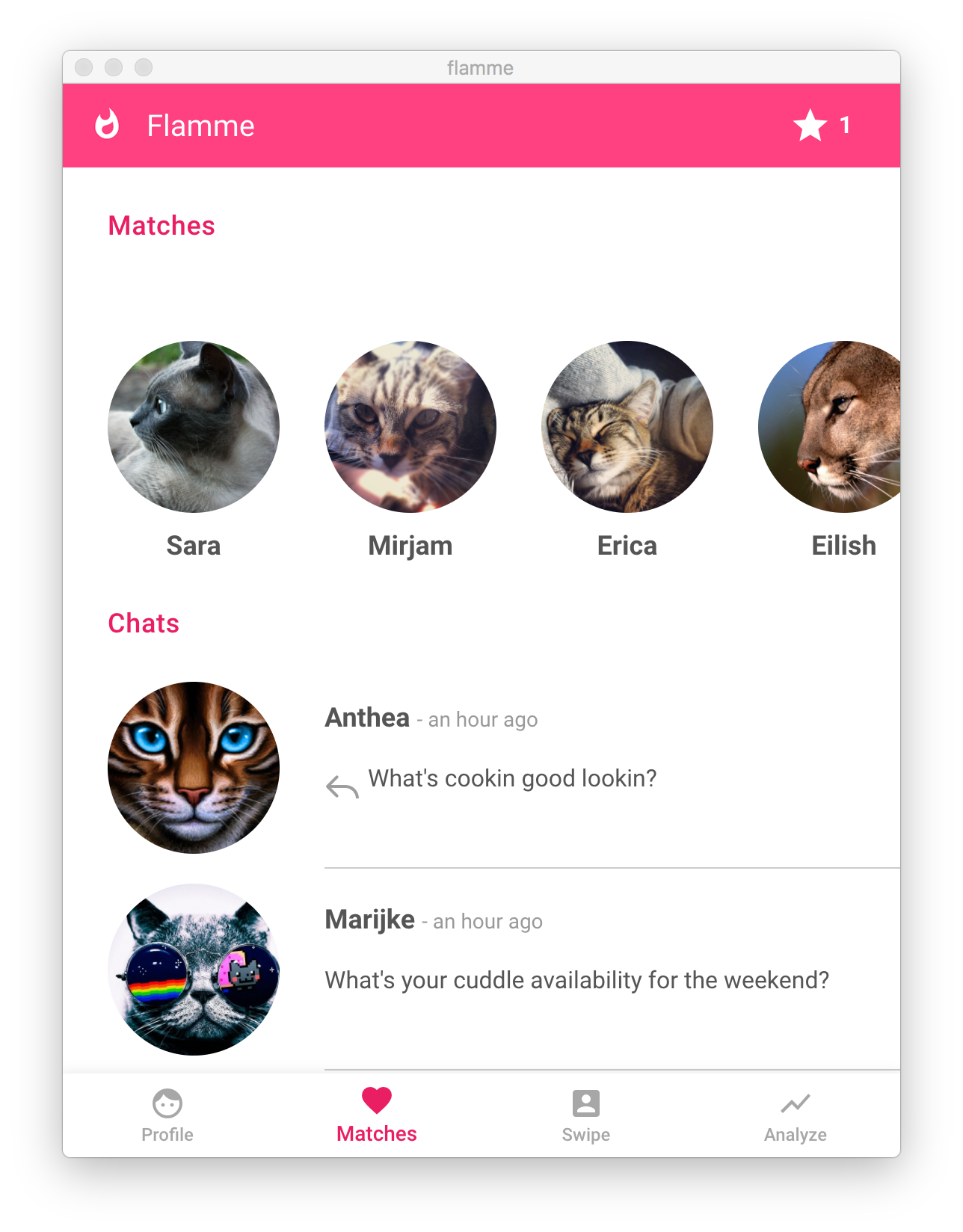 Flamme gallery image