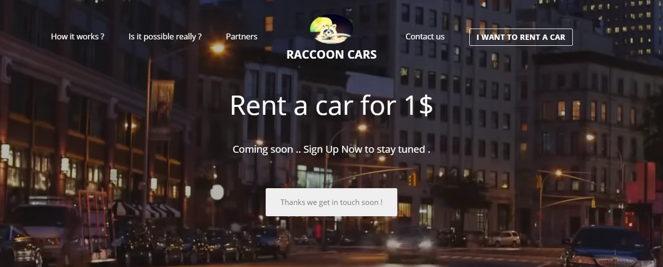 Raccoon Cars