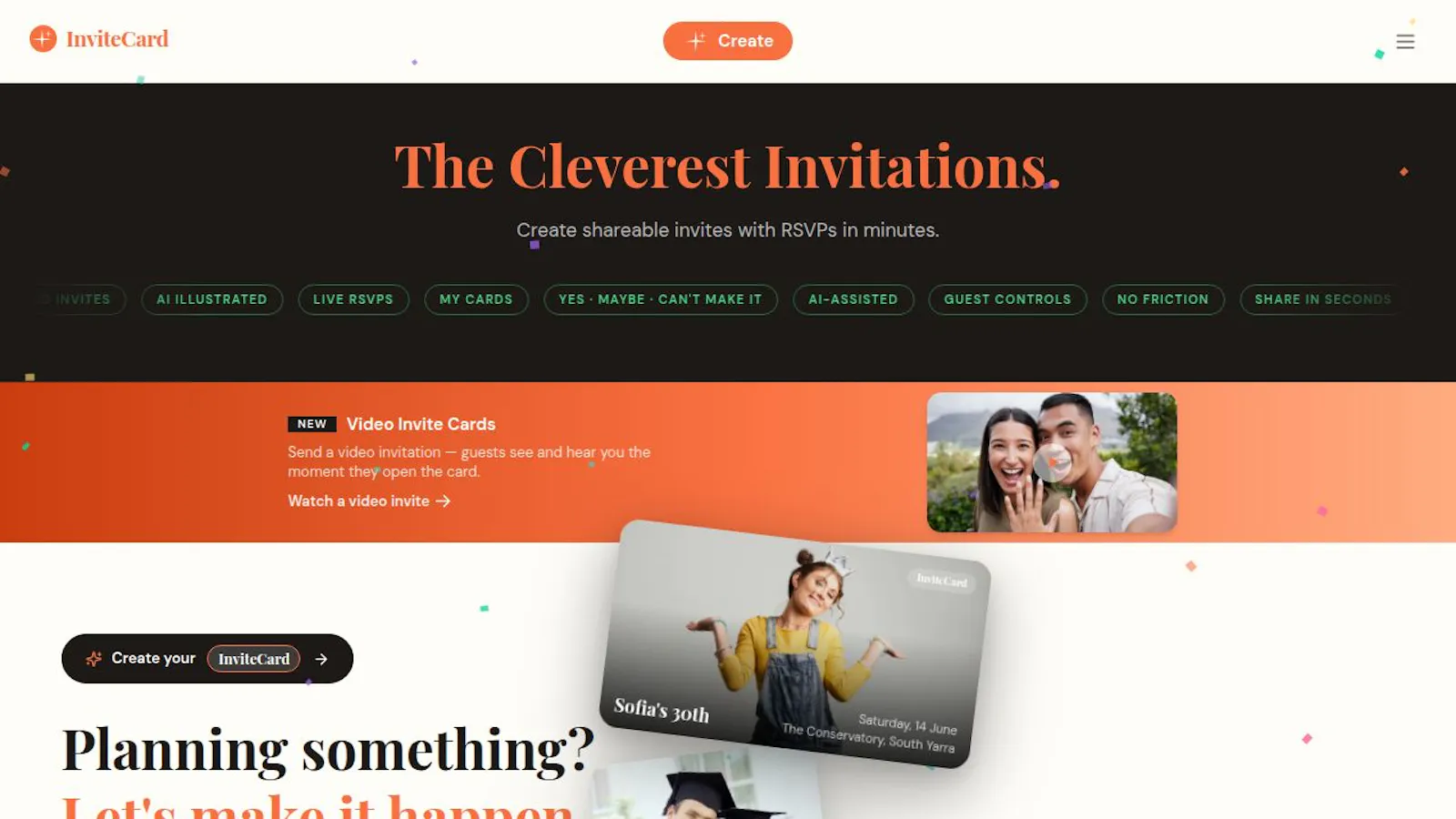 InviteCard screenshot 2