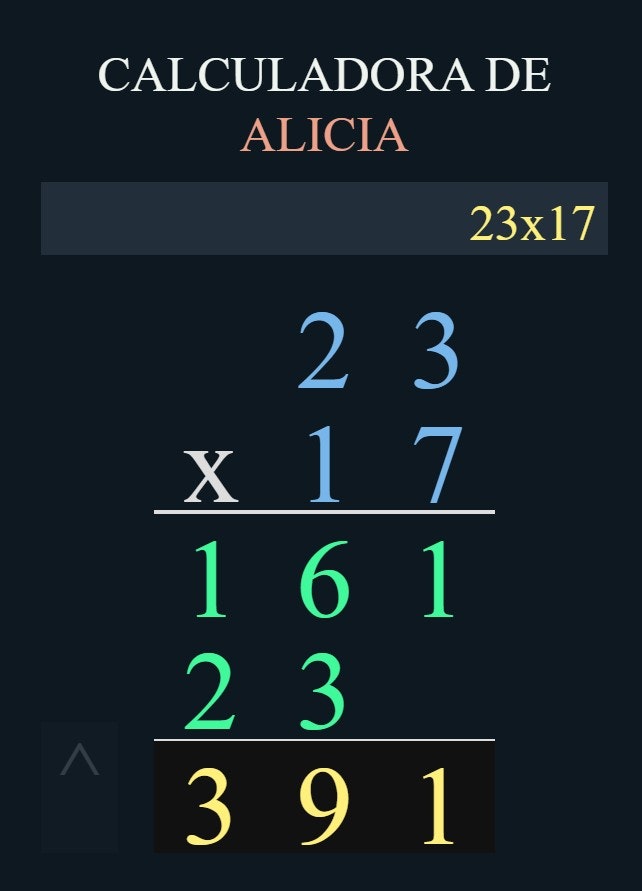 Calculadora de Alicia media 4