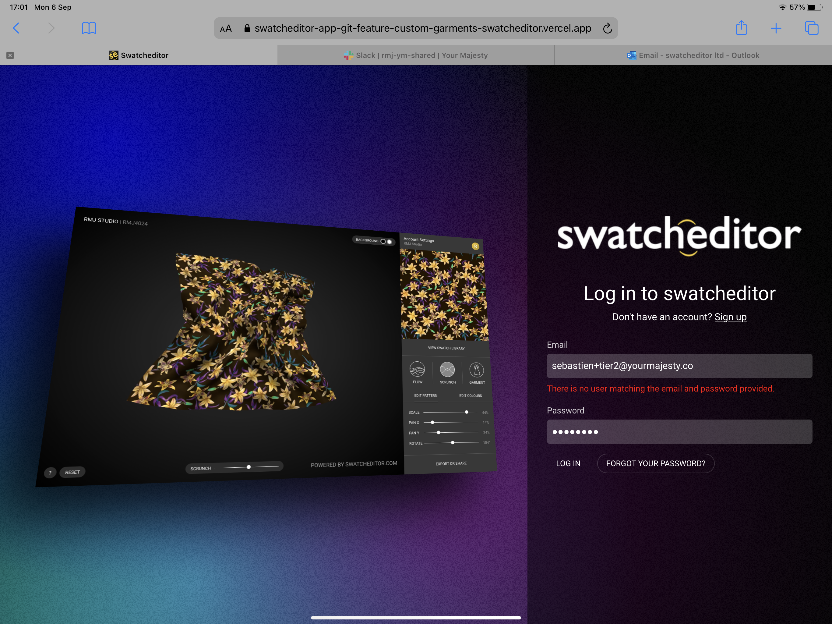 وسائط Swatcheditor ™ - 3D Visualiser ومحرر مصممي النسيج والأزياء 2