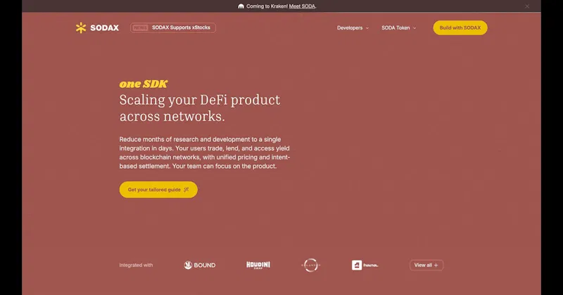 SODAX SDK screenshot 9