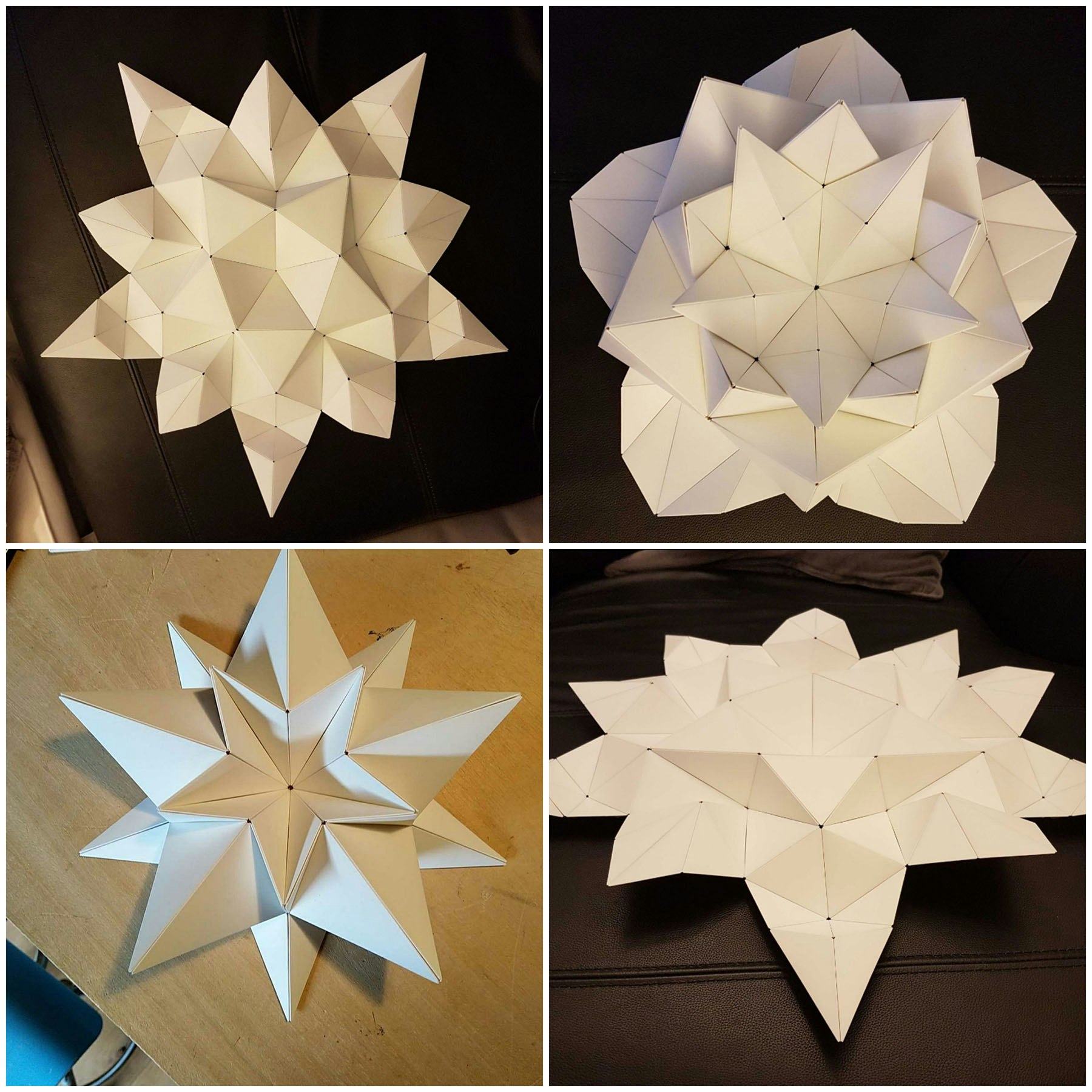 Carapace: prima puzzle 3D di origami fai -da -te media 20