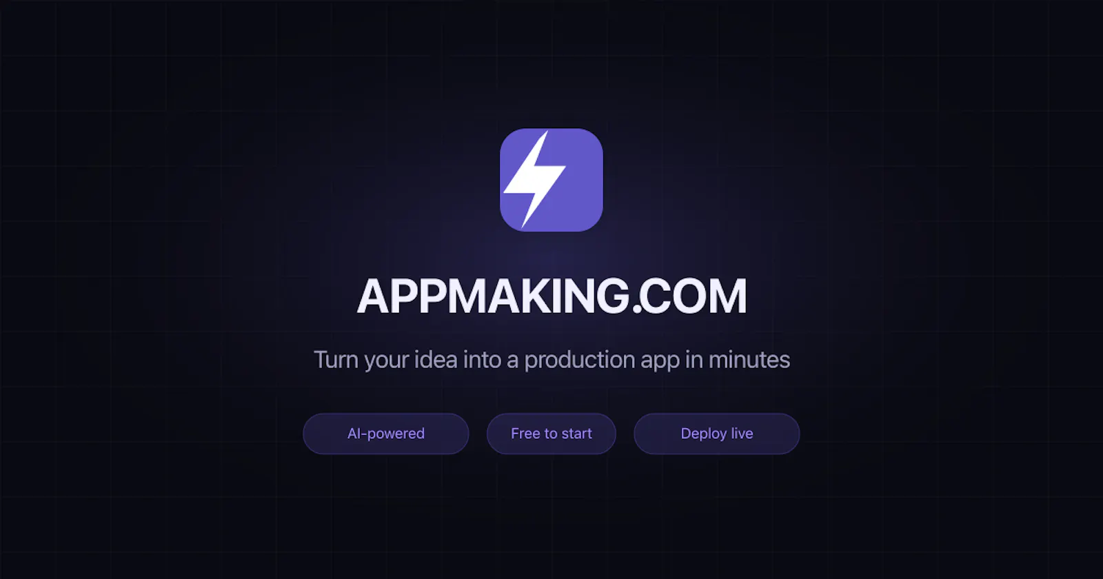 AppMaking screenshot 1