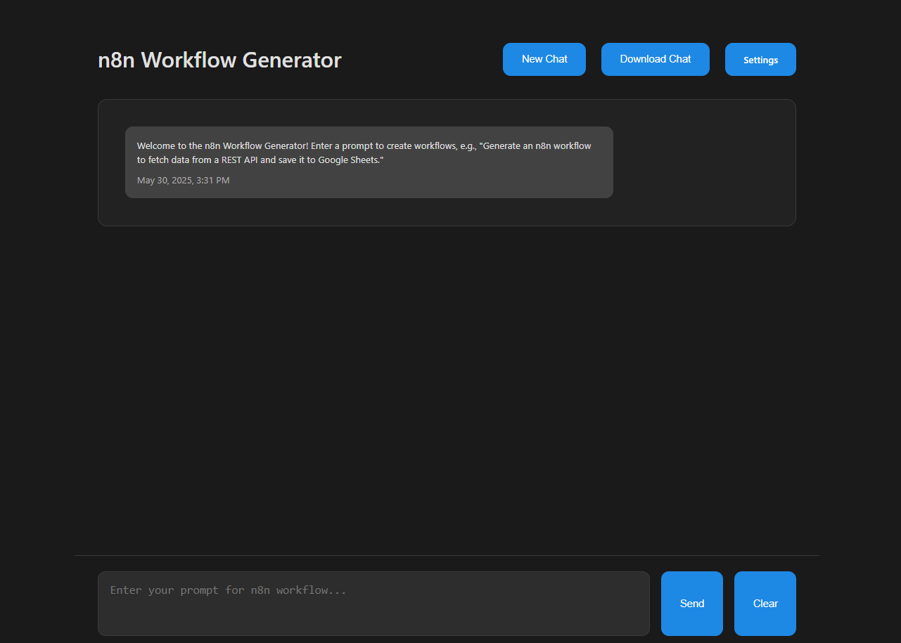 Flow Genie - Generate n8n workflows media 1