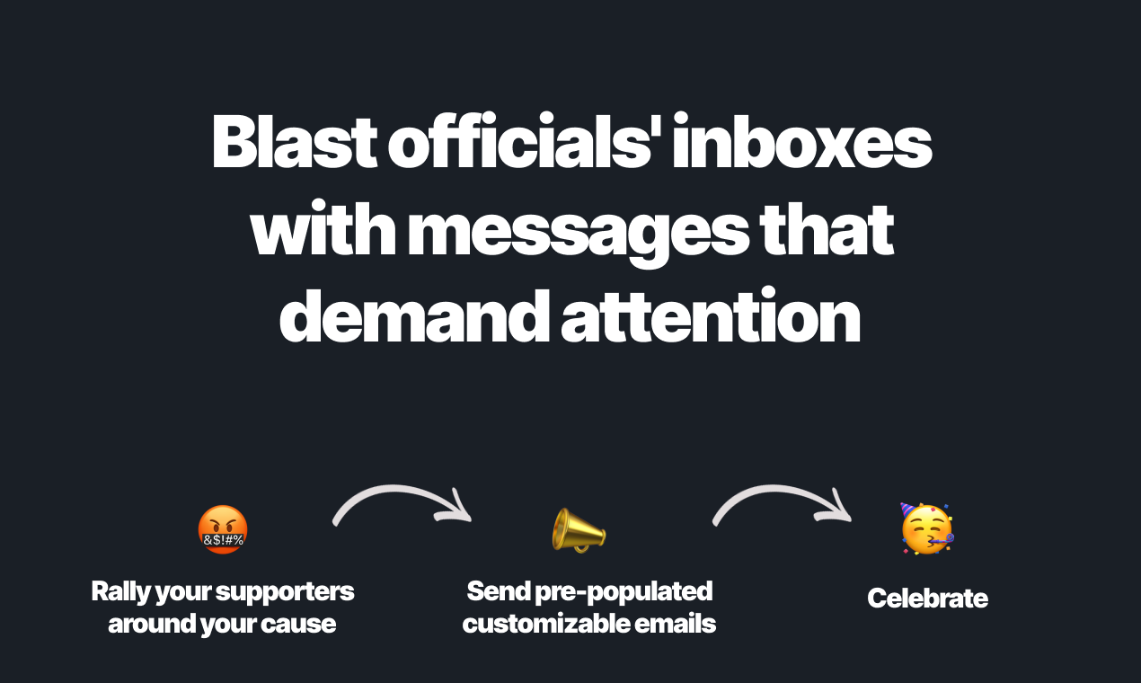 Média E-mail de base - Bombard les boîtes de réception des officiels avec des e-mails qui exigent l'attention 2